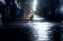 Japonya'yı vuran tayfunun bilançosu artıyor: En az 2 ölü, 90 yaralı