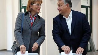 Hungarians vote in local elections which may loosen the government's grip on power
