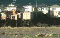 تبعات طوفان هاگی‌بیس در ژاپن؛ سطح خطر رانش زمین همچنان بالاست