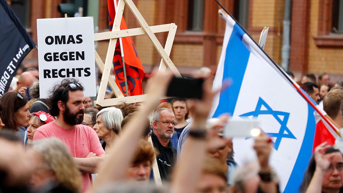 13.000 in Berlin: #Unteilbar gegen Rassismus und Antisemitismus