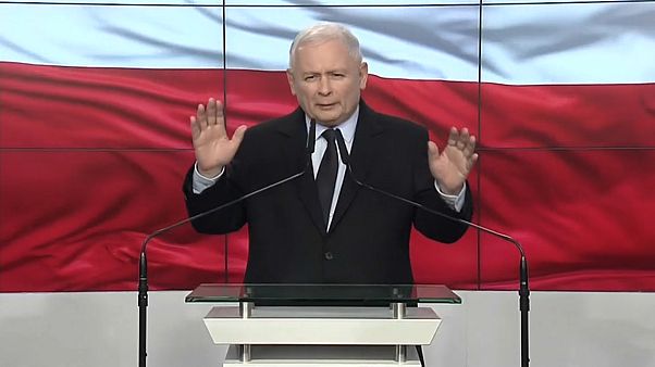 "Право и справедливость" побеждает на выборах "Право и справедливость" побеждает на выборах