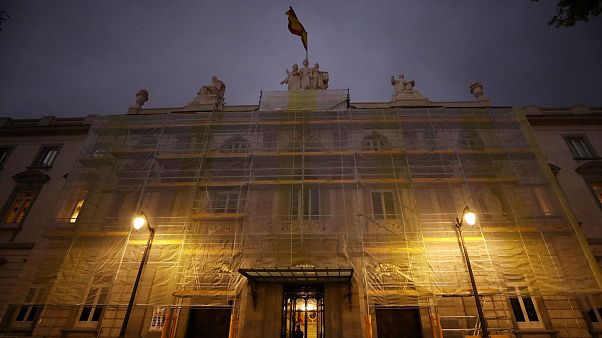 El Tribunal Supremo esta mañana. El Tribunal Supremo esta mañana.