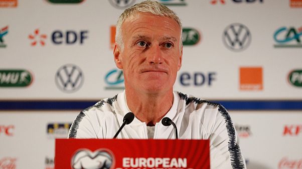Fransa Teknik Direktörü Didier Deschamps Fransa Teknik Direktörü Didier Deschamps