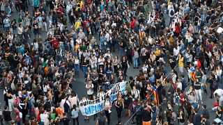 В Каталонии прошли массовые протесты