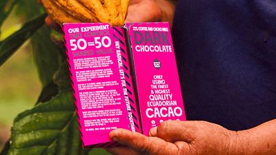 One new company is harnessing the power of chocolate for good. One new company is harnessing the power of chocolate for good.