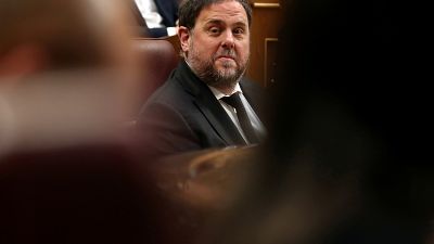 Jailed Catalan politician Oriol Junqueras