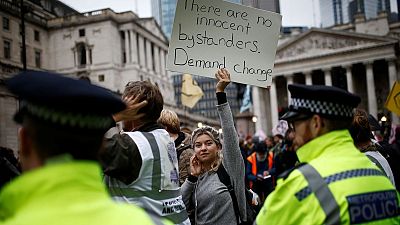 Extinction Rebellion protests, London October 2019 Extinction Rebellion protests, London October 2019