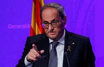 Líderes catalães pedem intervenção da comunidade internacional