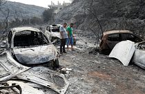 آتش سوزی در لبنان