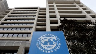 مقر صندوق النقد الدولي في واشنطن. نيسان/إبريل 2019