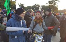 Extinction Rebellion: klímaaktivistákkal Berlinben