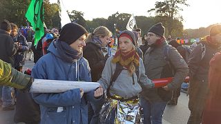 Extinction Rebellion: klímaaktivistákkal Berlinben