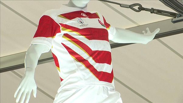 Au Japon, les maillots de rugby en rupture de stock Au Japon, les maillots de rugby en rupture de stock