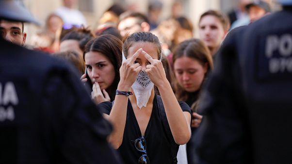 Barcelona se prepara para la gran "marcha por la libertad" Barcelona se prepara para la gran "marcha por la libertad"