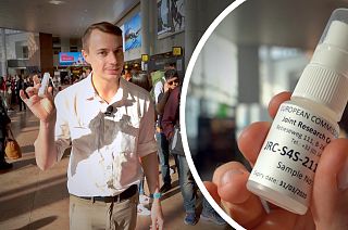 Discover the spray used by Belgian police to train specialist dogs at airports