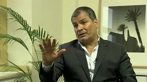 Rafael Correa no descarta presentarse a las elecciones Rafael Correa no descarta presentarse a las elecciones