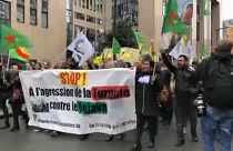 Proteste gegen EU-Reaktion auf türkische Syrien-Offensive