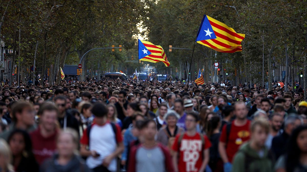 Catalogna, via alle "Marce per la Libertà"