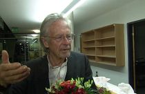 Handke über Frage zu Stanišić-Kritik: "Verschwinden Sie sofort, bitte!"