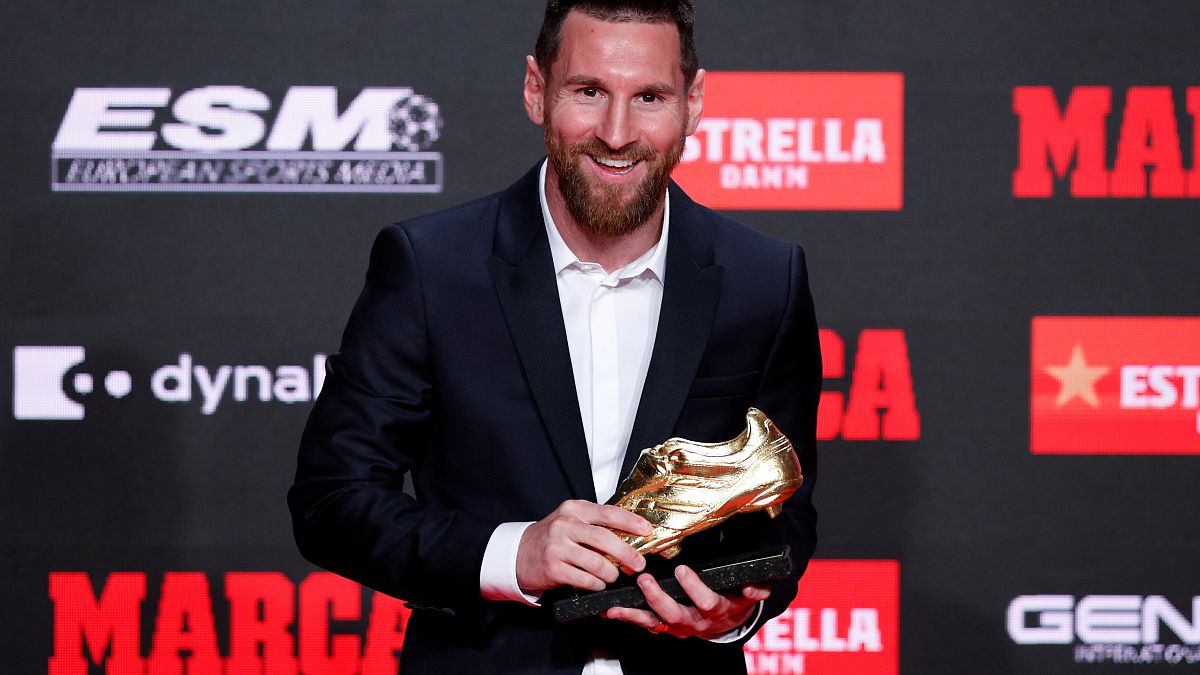Messi reçoit son sixième Soulier d'or européen