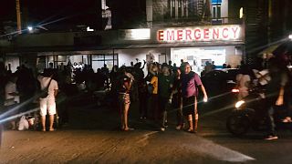 شاهد: إخلاء مبنى في الفلبين بعد وقوع زلزال بقوة 6.7 درجات