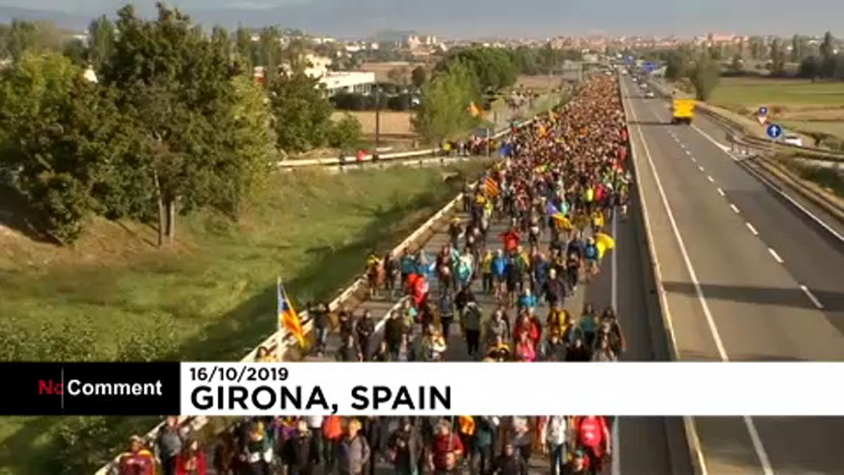 Марши протеста по-каталонски 