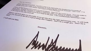 ABD Başkanı Trump'ın Cumhurbaşkanı Erdoğan'a yazdığı mektup