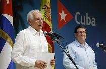 El doble espaldarazo que ha llevado Borrell a Cuba