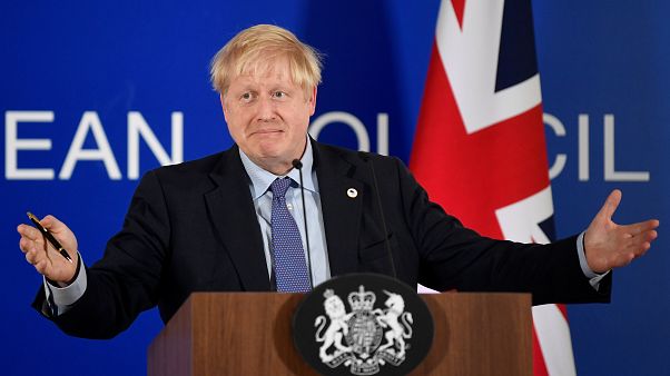 Boris Johnson celebrou acordo do Brexit em Bruxelas e agora tem de o aprovar em Londres Boris Johnson celebrou acordo do Brexit em Bruxelas e agora tem de o aprovar em Londres