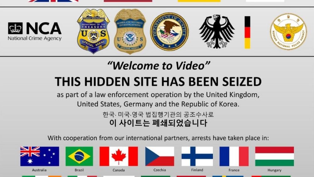 Major Minor Porn - Dark web: Largest ever online child porn bust leads to 337 arrests |  Euronews