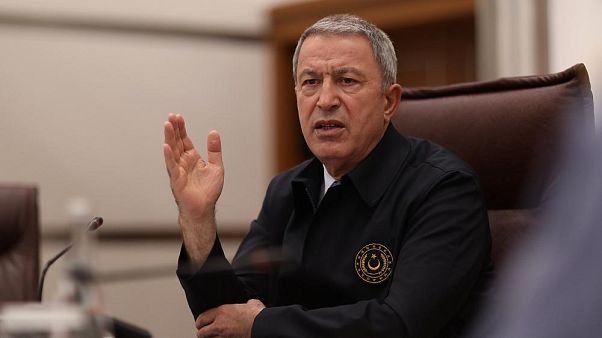 Milli Savunma Bakanı Hulusi Akar'dan "kimyasal silah uyarısı" Milli Savunma Bakanı Hulusi Akar'dan "kimyasal silah uyarısı"
