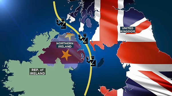 Mecanismo previsto no novo acordo para o Brexit prevê fronteira virtual no Mar da Irlanda Mecanismo previsto no novo acordo para o Brexit prevê fronteira virtual no Mar da Irlanda