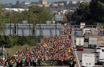 La violencia "no quedará impune", dice el Gobierno, mientras continúan las protestas en Cataluña