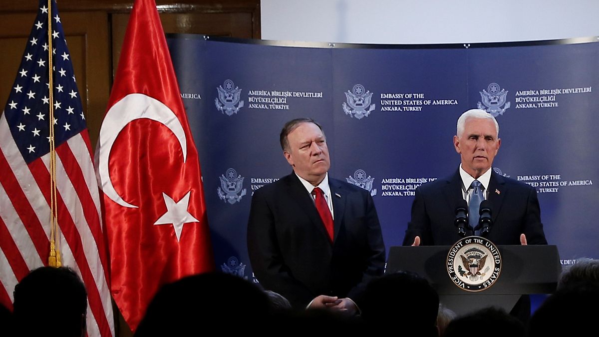 Turquía acuerda con EEUU un cese de su ofensiva en Siria
