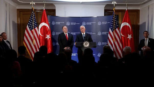 ABD ile Türkiye arasında anlaşma: Barış Pınarı'na 120 saat ara; YPG bölgeden çekilecek ABD ile Türkiye arasında anlaşma: Barış Pınarı'na 120 saat ara; YPG bölgeden çekilecek