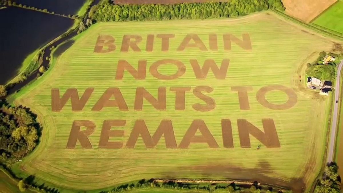 "Брексит": послания на полях