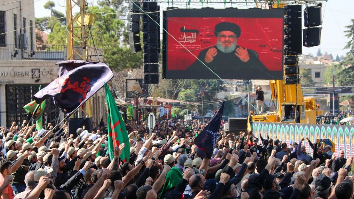 حسن نصرالله: به خیابان‌ها نیامدیم تا نگویند ایران از وسط بیروت برای آمریکا پیغام فرستاد