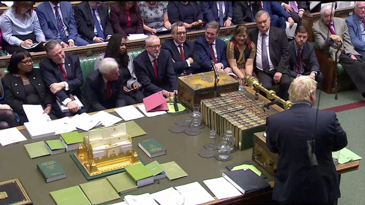 Boris Johnson İngiliz Parlamentosu'nda Brexit anlaşması için destek arıyor