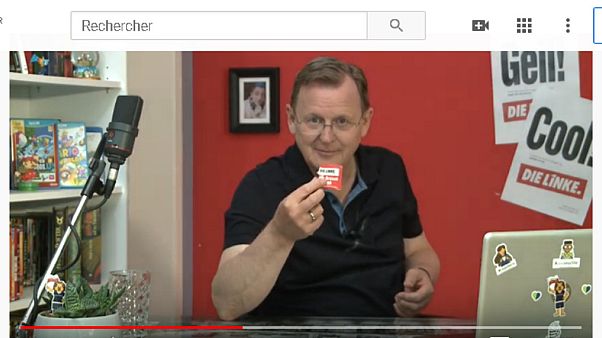 Eine Woche vor der Wahl: Bodo Ramelow (63) auch auf YouTube Eine Woche vor der Wahl: Bodo Ramelow (63) auch auf YouTube