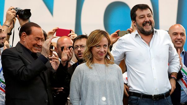 Ρώμη: Πορεία δεξιών και ακροδεξιών Ρώμη: Πορεία δεξιών και ακροδεξιών