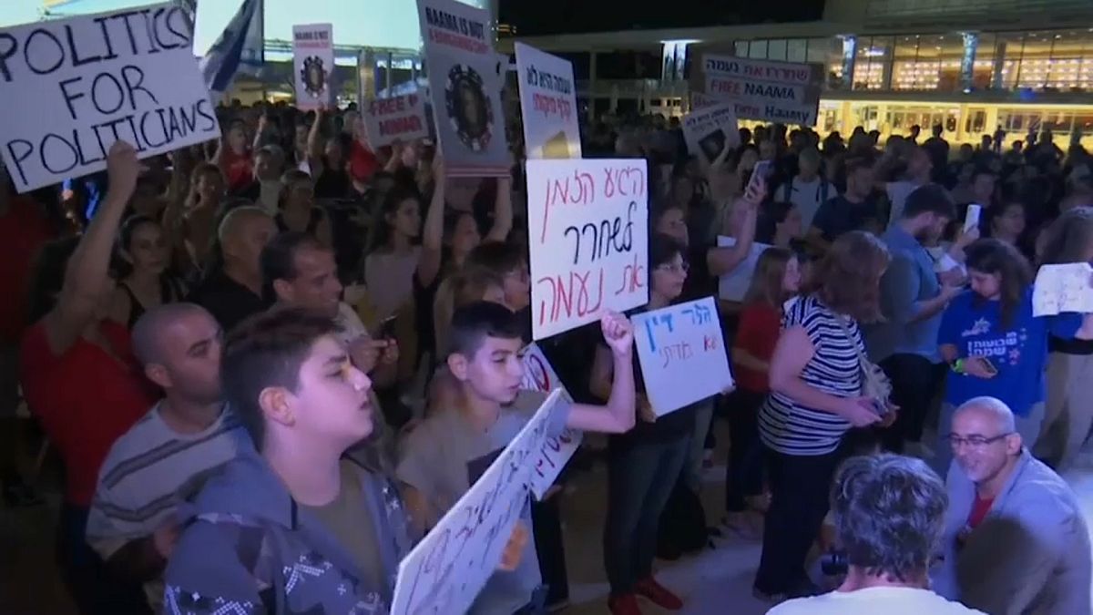 В Тель-Авиве прошла акция протеста против решения Химкинского суда