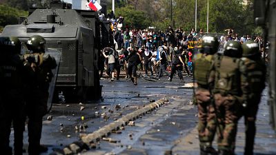 رئیس جمهوری شیلی در سومین شب ناآرامی‌ها: کشور ما درگیر جنگ است