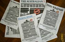 Australien sieht schwarz: Zeitungen zensieren Titelseiten