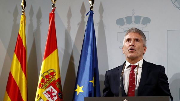 Interior espera que las protestas en Cataluña "bajen de intensidad" Interior espera que las protestas en Cataluña "bajen de intensidad"
