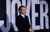 Joaquin Phoenix, lors de la première du film "Joker" à Los Angeles le 28 septembre 2019
