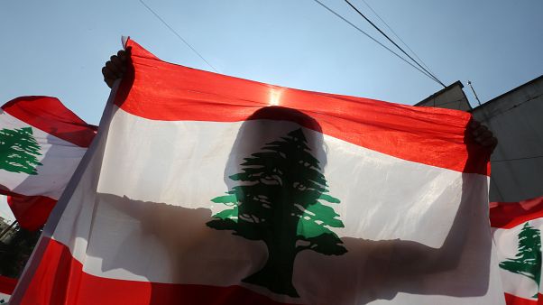 Manifestation anti-gouvernementale à Nabatiyeh (Liban), le 21/10/2019 Manifestation anti-gouvernementale à Nabatiyeh (Liban), le 21/10/2019