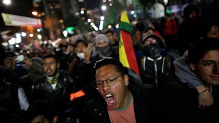 Los bolivianos protestan ante un posible fraude electoral a favor de Evo Morales