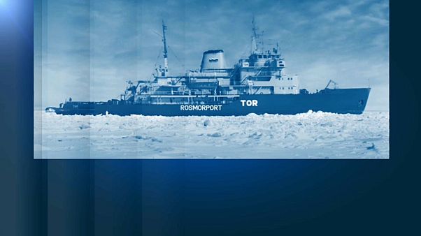Russischer Eisbrecher sendet Notruf vor Norwegen Russischer Eisbrecher sendet Notruf vor Norwegen