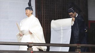 Japan's Emperor Naruhito ascends Chrysanthemum Throne