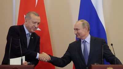 أردوغان: توصلنا مع بوتين إلى اتفاق تاريخي لمكافحة الإرهاب في سوريا 